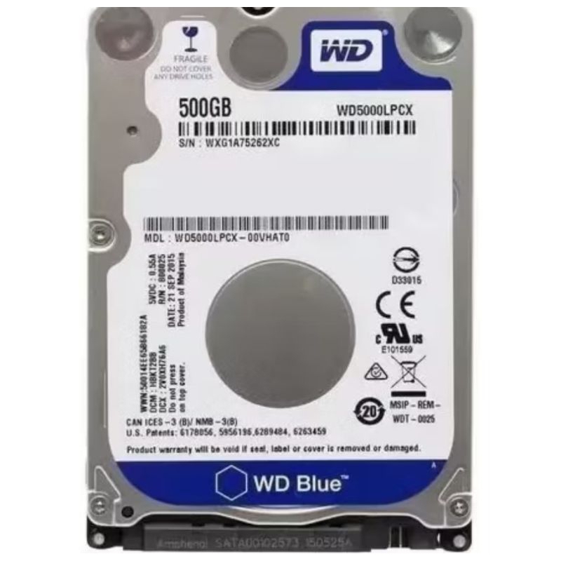 HD 500GB Notebook - SATA - Compativel Notebook todas as marcas - PS3/PS4 e DVR