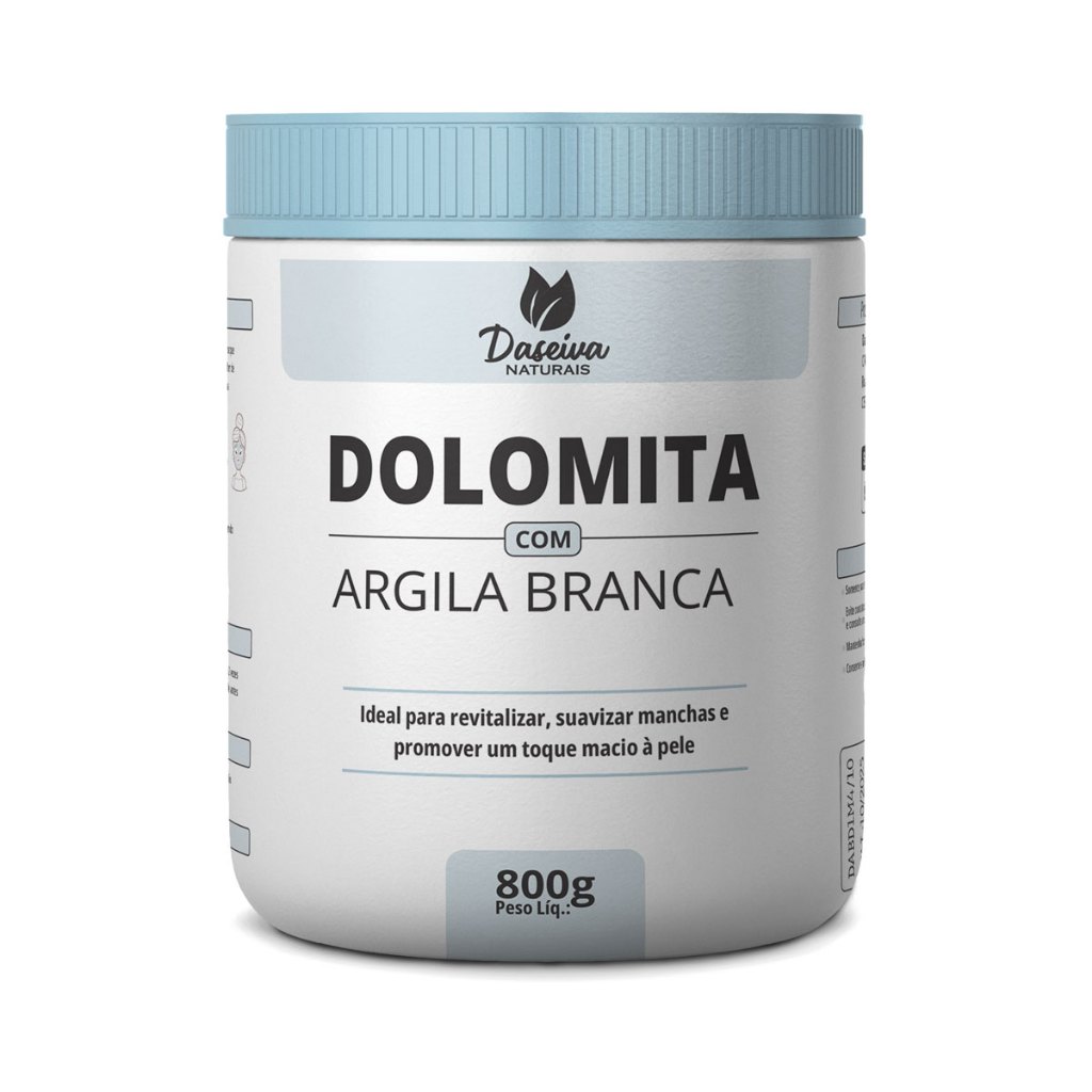 Dolomita com Argila Branca (Clareadora) 800g | Shopee Brasil