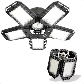 Lâmpada Led 5 Pétalas Dobrável Luminária 80w Ajustável