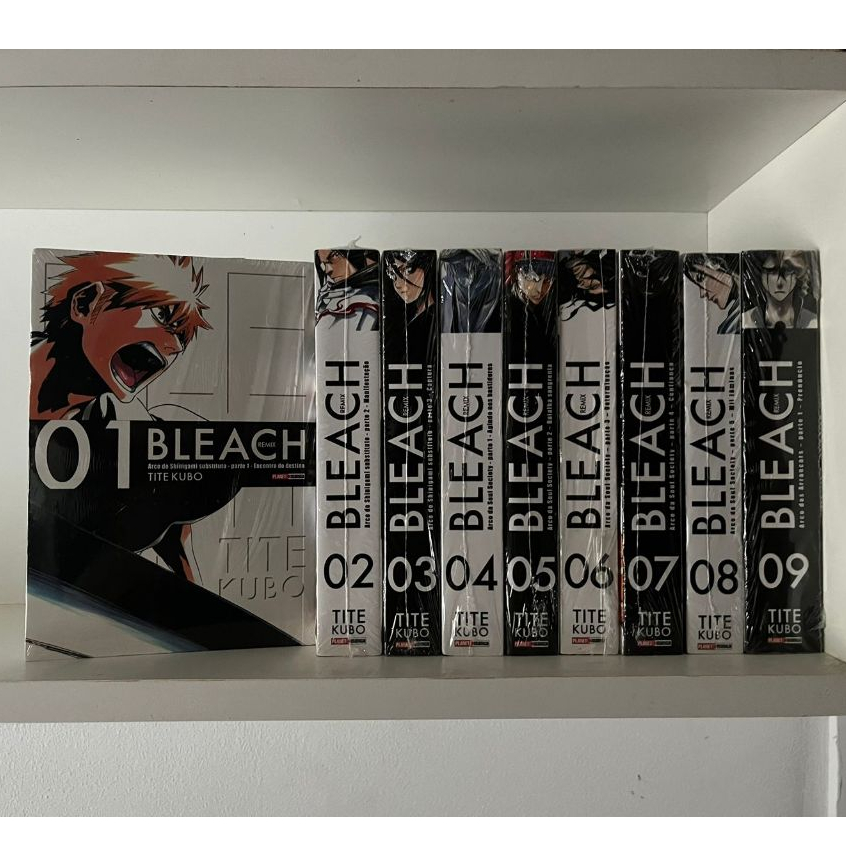 PACOTE BLEACH REMIX 1 AO 9 PANINI COLEÇAO | Shopee Brasil