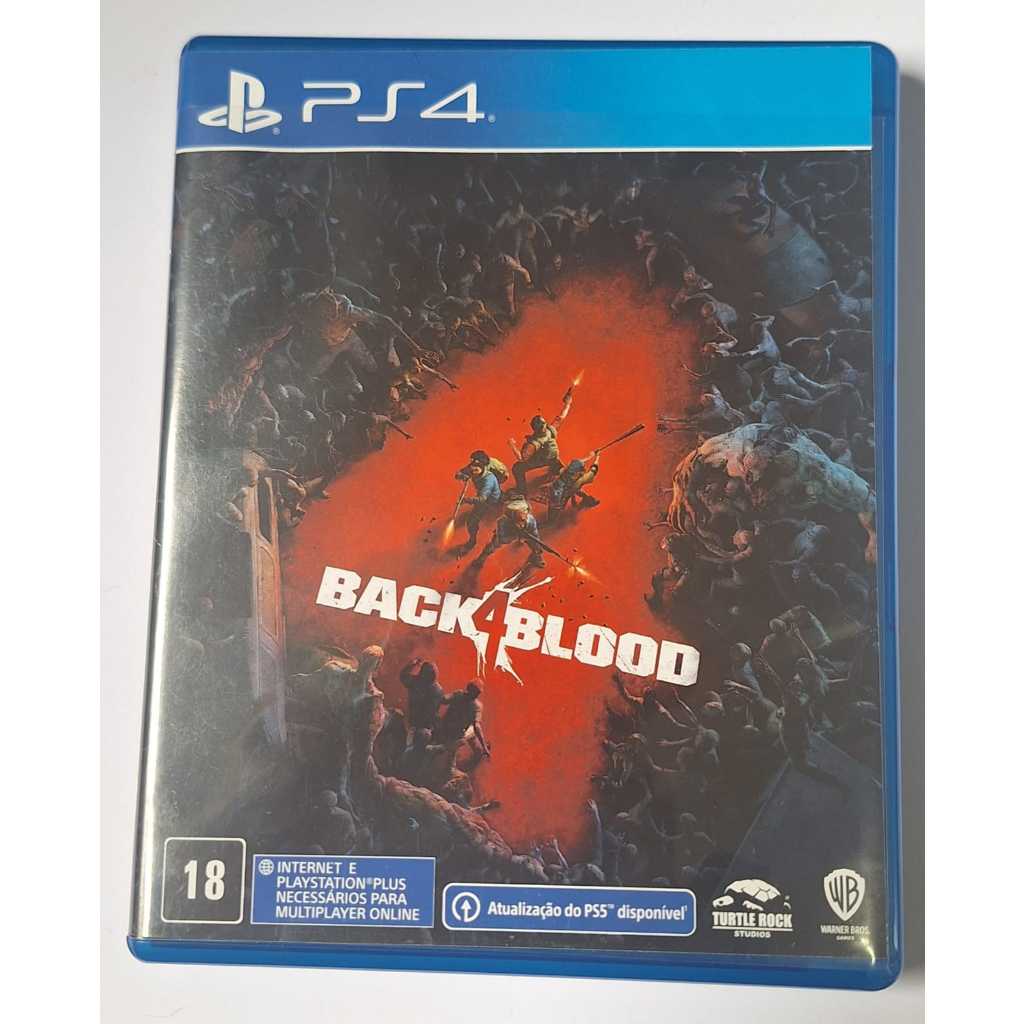 Black 4 Blood Playstation 4 Seminovo (Mídia Física) | Shopee Brasil