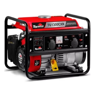 Gerador de energia 1,25 Kva a gasolina bivolt partida manual - TG1300CXR - Toyama