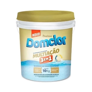 Balde De Cloro 10 Kg Multiação 3 em 1 Domclor