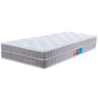 Colchão Solteiro Molas Ensacadas Viscoelástico Nasa Ortopédico D33 com Pillow 88x188x26 BF Colchões
