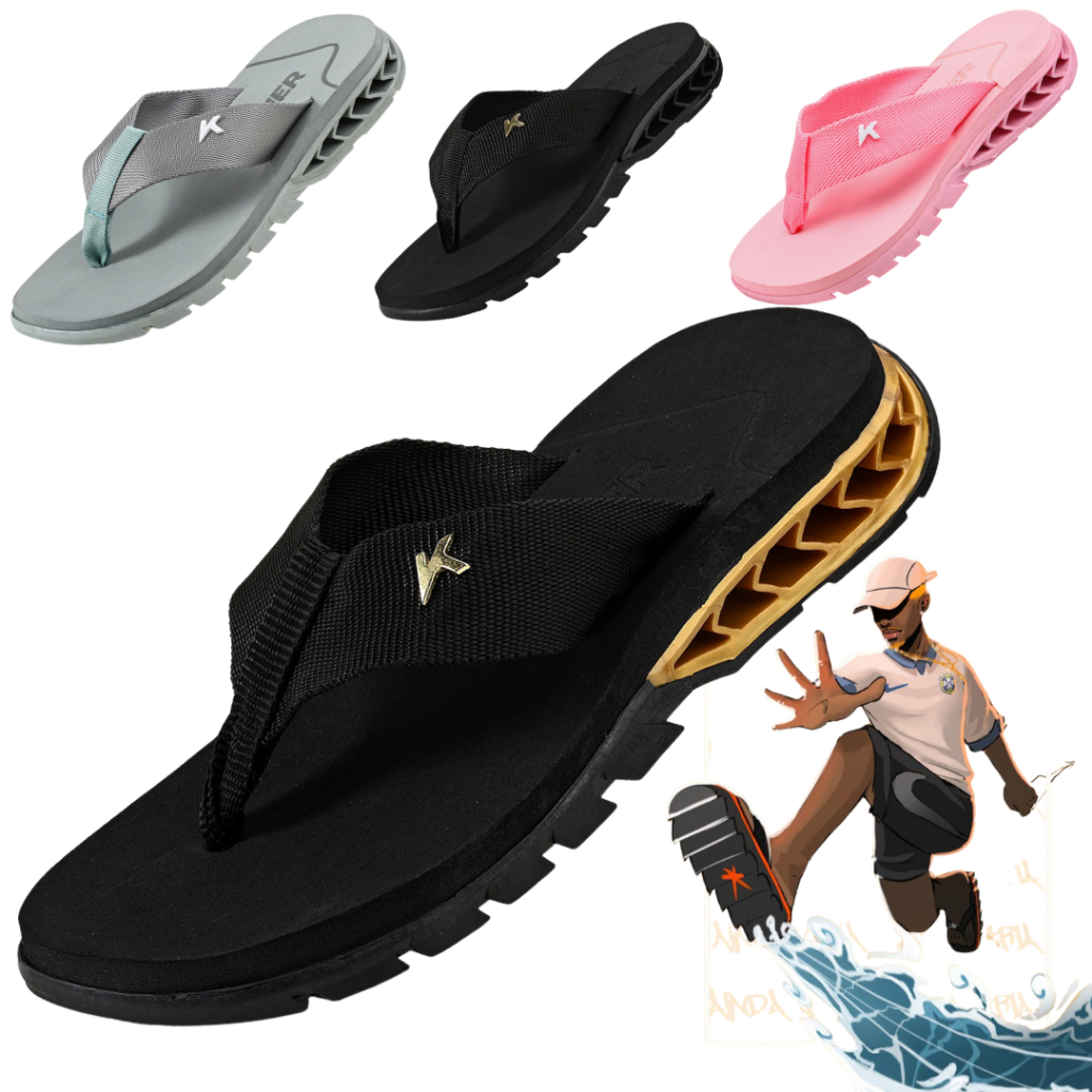 Chinelo Masculino Kenneer Rakka Anitta L7 Feminino premium