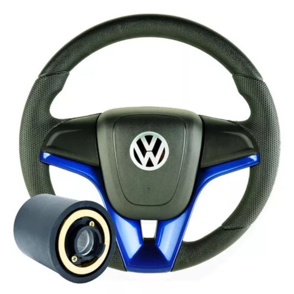 Volante Polo Classic 1998 Cruze Azul Esportivo Com Cubo