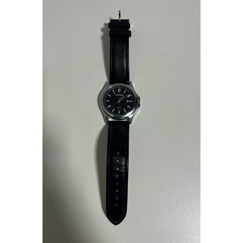 Relógio Pulso Mondaine , Masculino, Resistente Água Preto