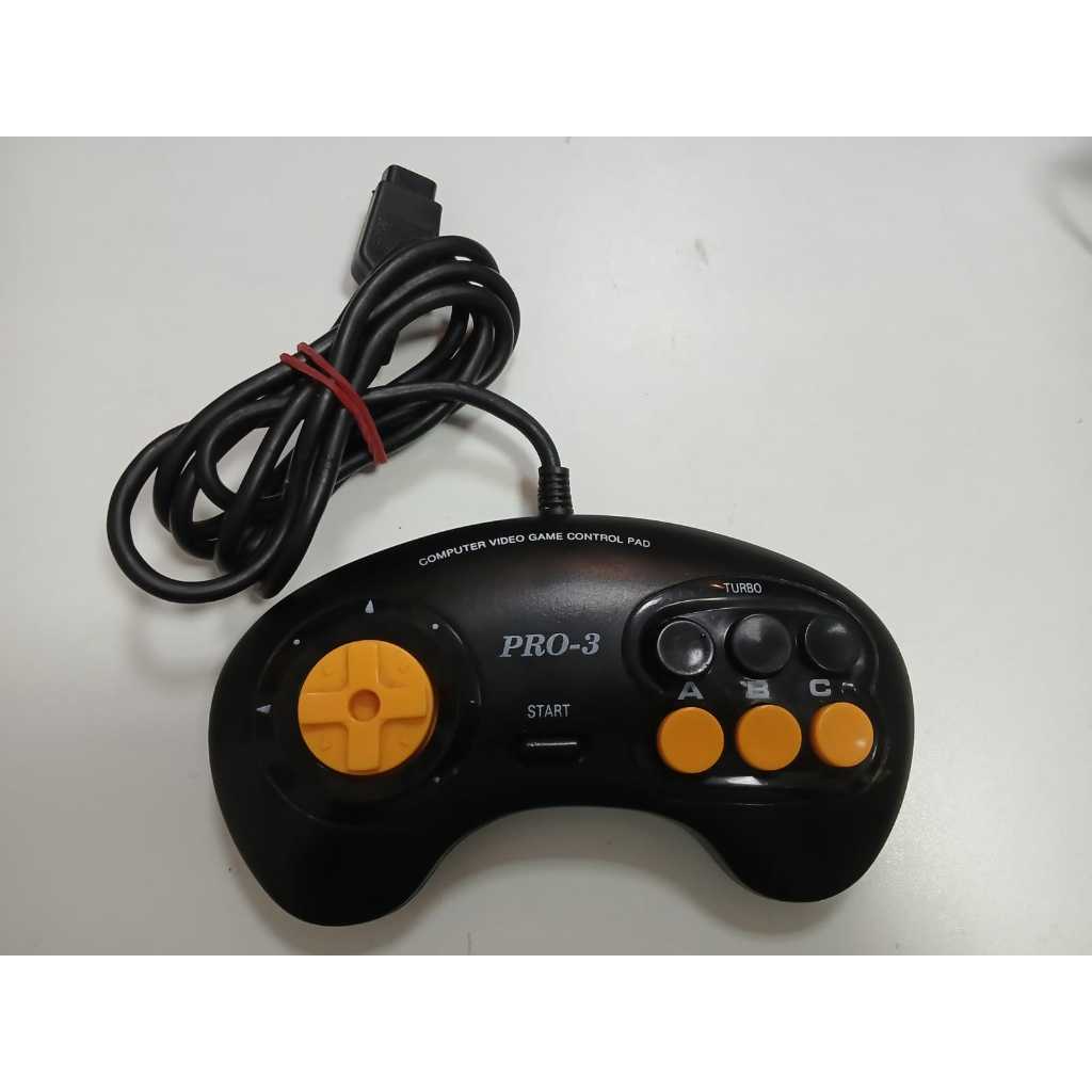 Controle Pro 3 Para Mega Drive Genesis Testado | Shopee Brasil