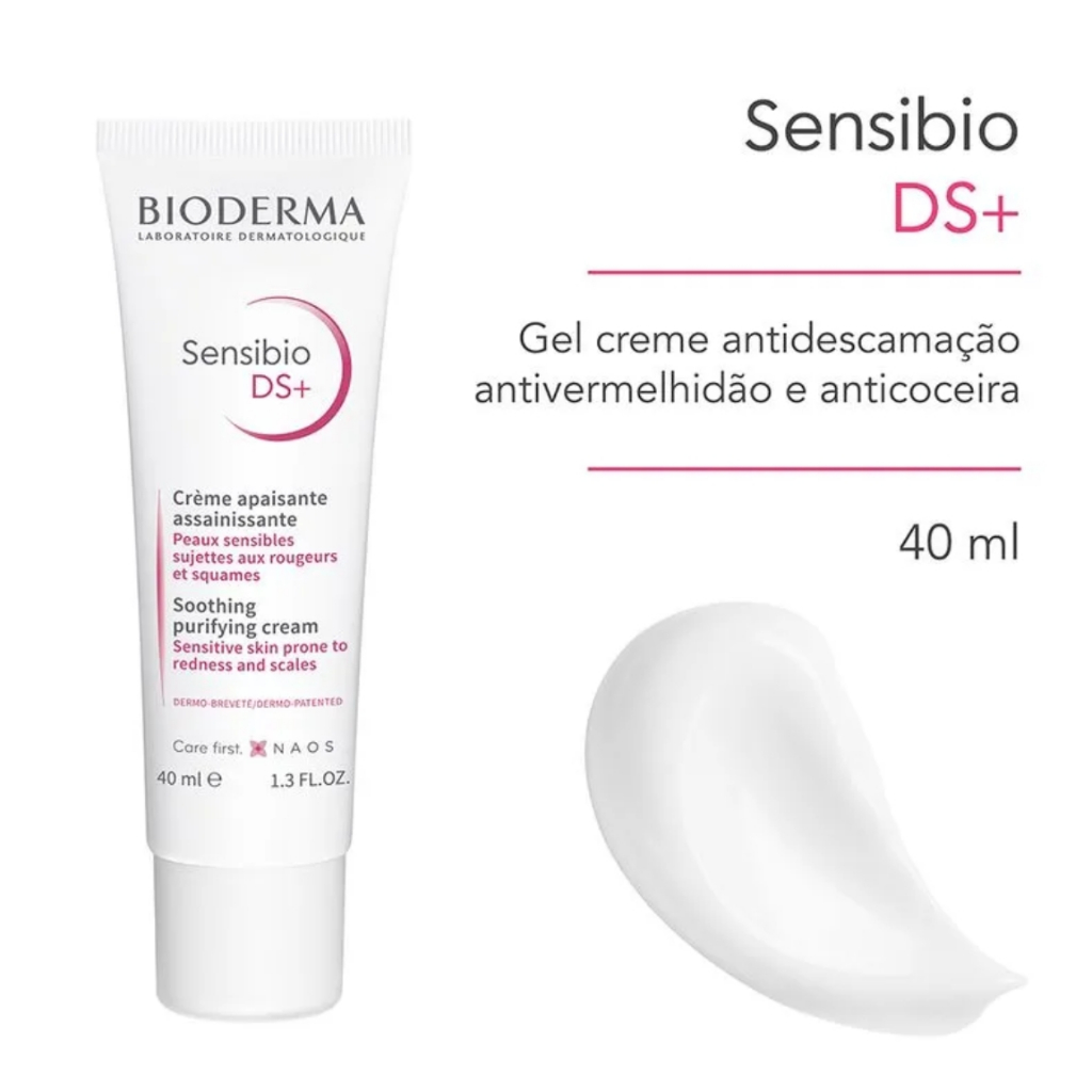 Bioderma Gel Creme Calmante Sensibio DS 40ml | Shopee Brasil