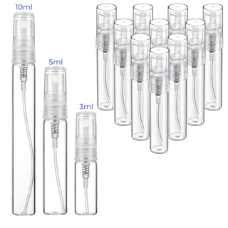 Frascos De Spray 5ml 3ml 10ml P/ Amostra De Perfume Transparente