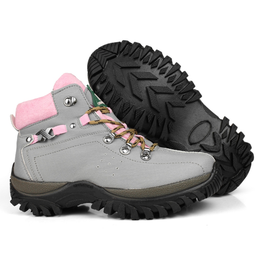 Bota Adventure Feminina Para Trilhas Passeios Coturno Leve e ...