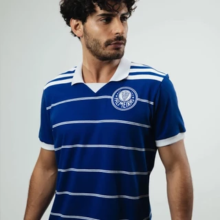 Camisa Palmeiras Retrô Goleiro 1989 Manga Curta Masculina