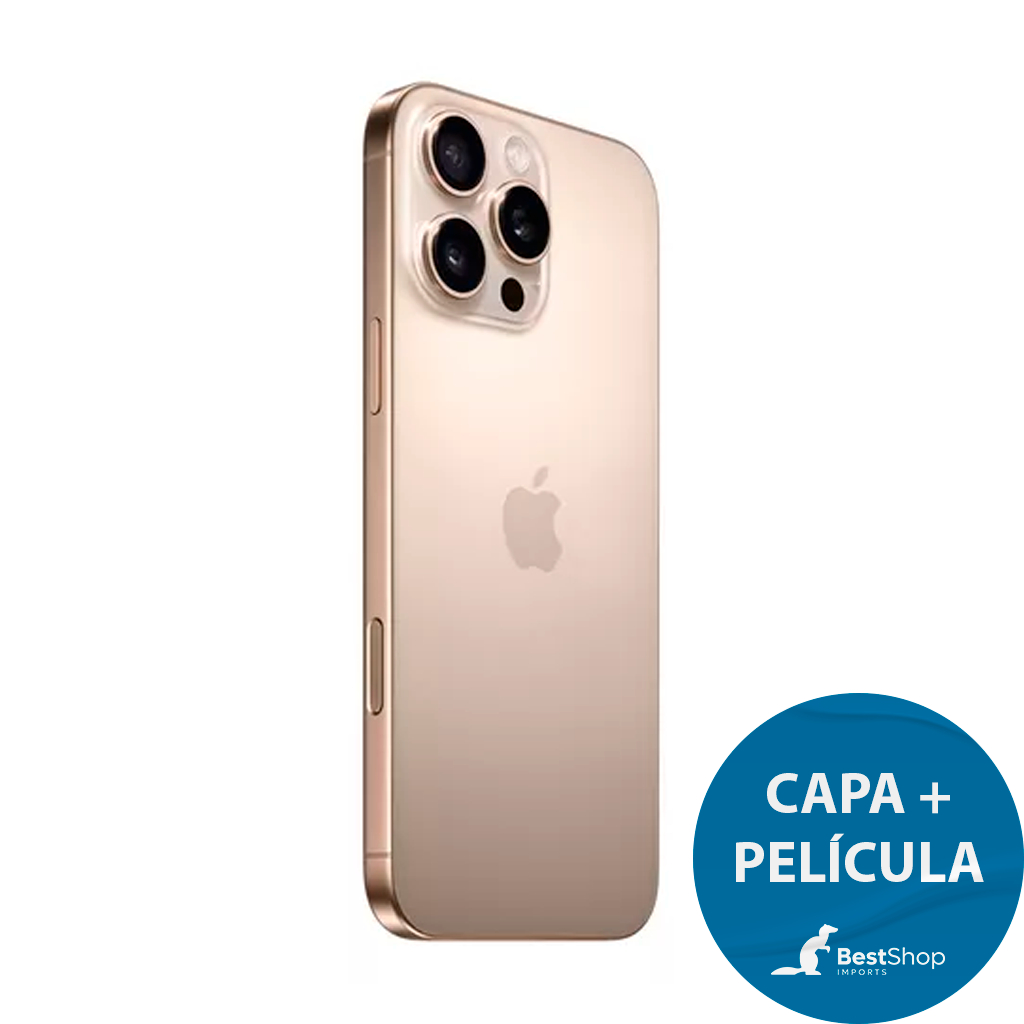 iPhone 16 Pro / 16 Pro Max 256GB 5G Dual eSim Novo (Lacrado 1 ano