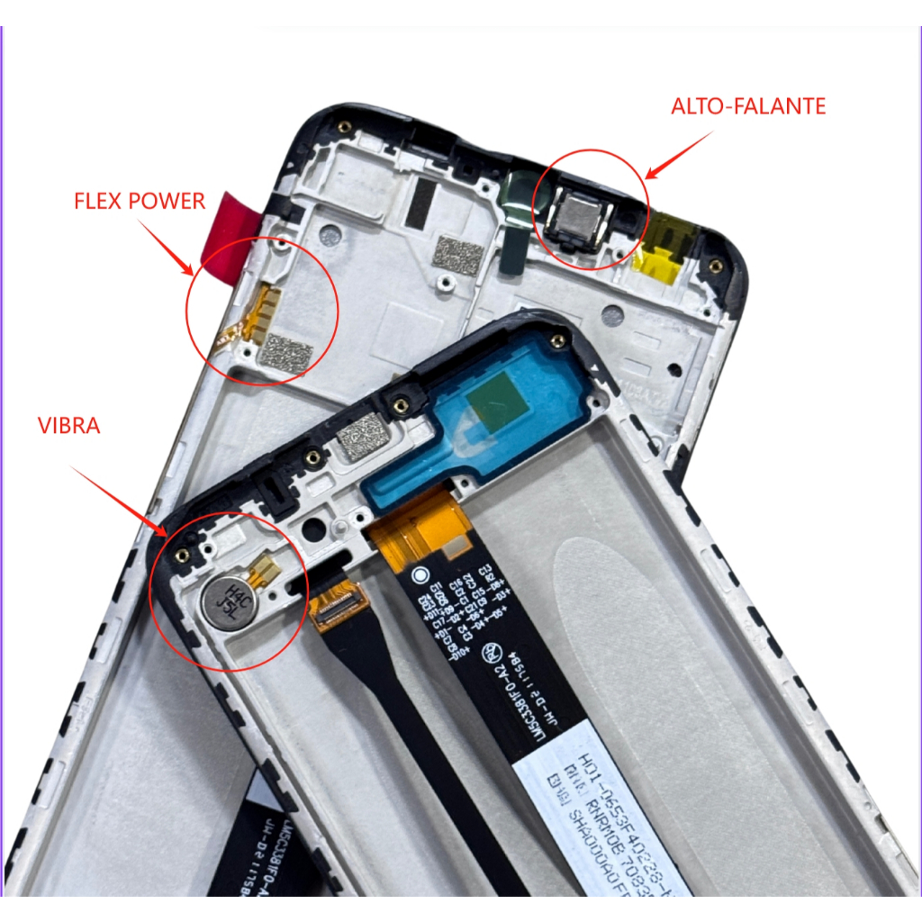 Tela Frontal Display Touch P/ XM Redmi 9A/9c/10a original
