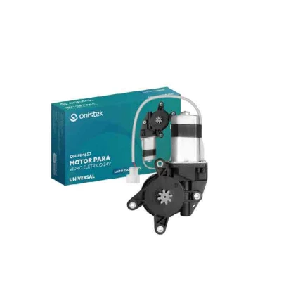Motor Vidro Elétrico Universal Modelo Mabuchi 12v ou 24v 8d Cinza