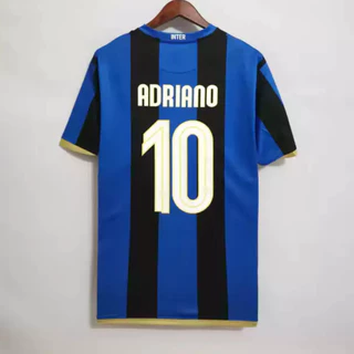Camisa Futebol Masculina Retrô A10 Azul Dry Fit - Envio Imediato