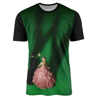 Camisa Filme Wicked Poster Musical Elphaba Glinda Ariana Grande