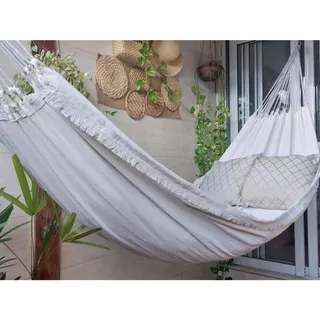 Rede De Dormir Descanso Casal - Preço Fábrica Atacado - Jeans