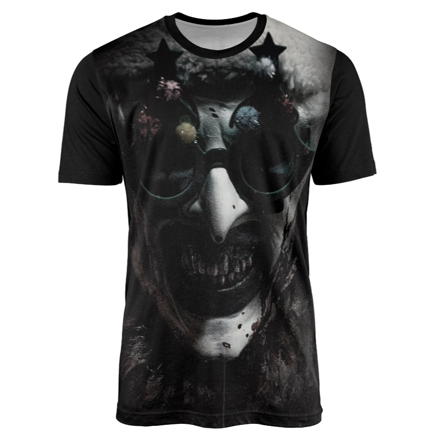 Camisa Filme Terrifier 3 Art o Palhaço Aterrorizante Terror