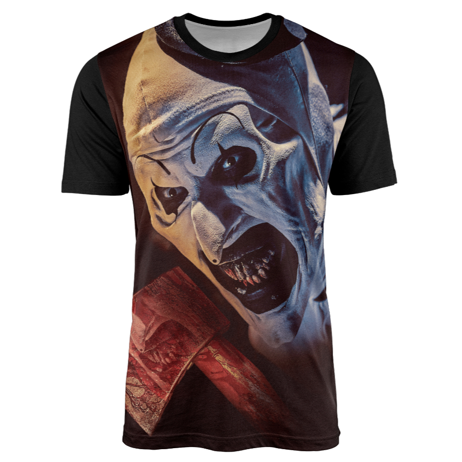 Camisa Filme Terrifier 3 Art o Palhaço Aterrorizante Terror