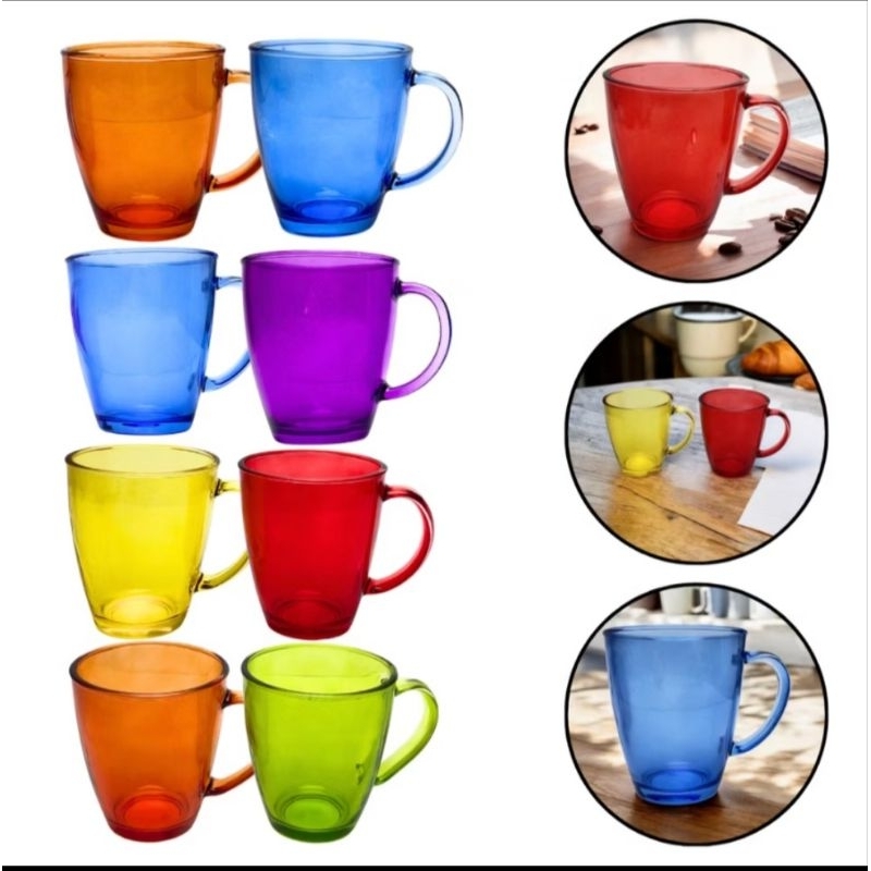 Jogo de xícaras coloridas Verona Clink