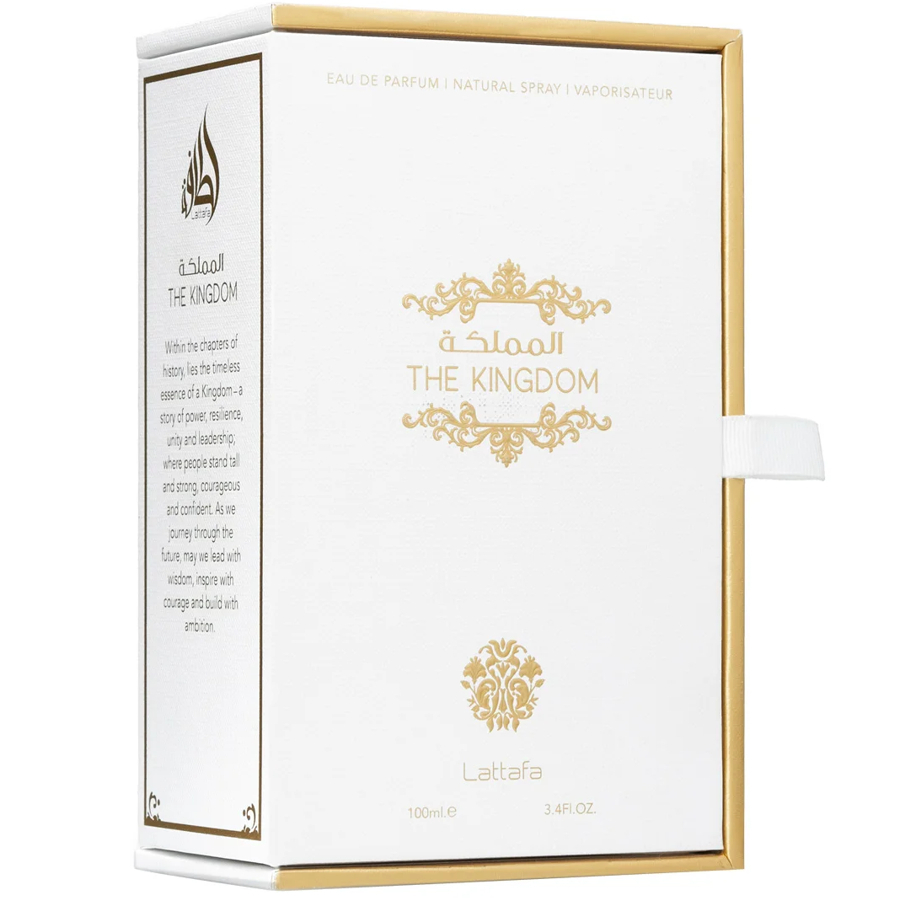 Lattafa The Kingdom Eau De Parfum Spray para homens, 100 ml