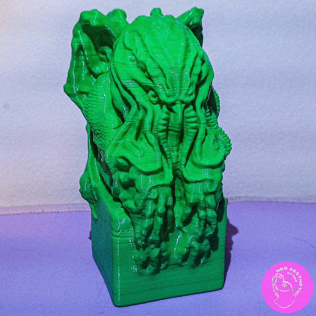 Cthulhu - Estatueta Ídolo Busto Totem - 10 cm de altura - Colecionável