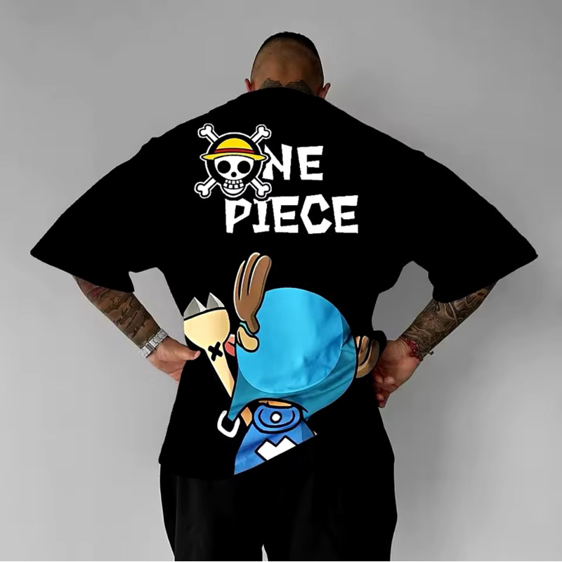 Camiseta Basica Anime One Piece Camisa Algodão Conforto