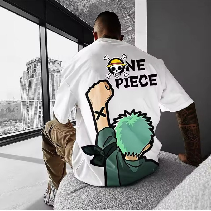 Camiseta Basica Anime One Piece Camisa Algodão Conforto