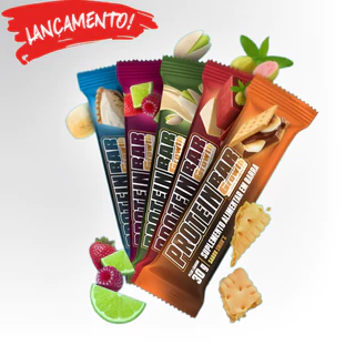 Barra Growth Protein Bar 30g Banofee Pink Lemonade Pistache Romeu Julieta Smors - Growth Suplementos