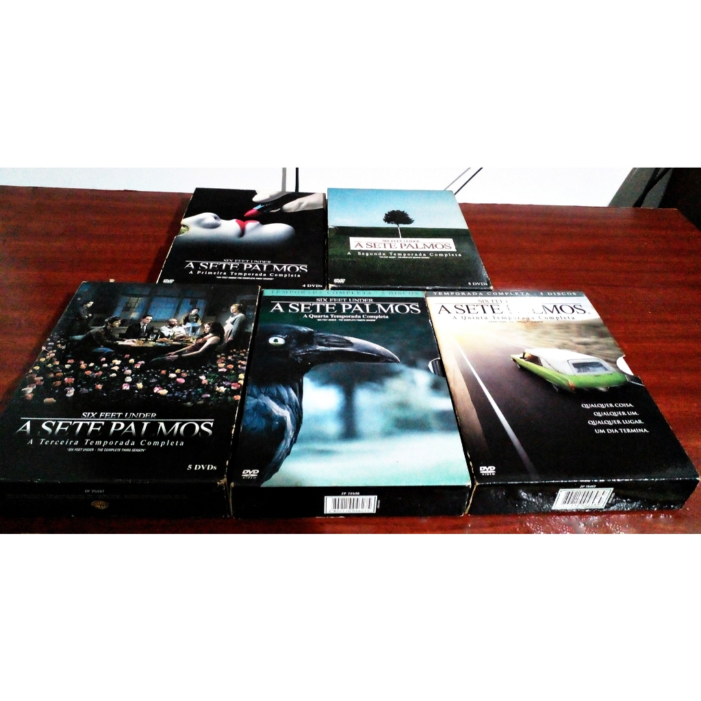 Dvd A Sete Palmos Série Completa 5 Temporadas Original | Shopee Brasil