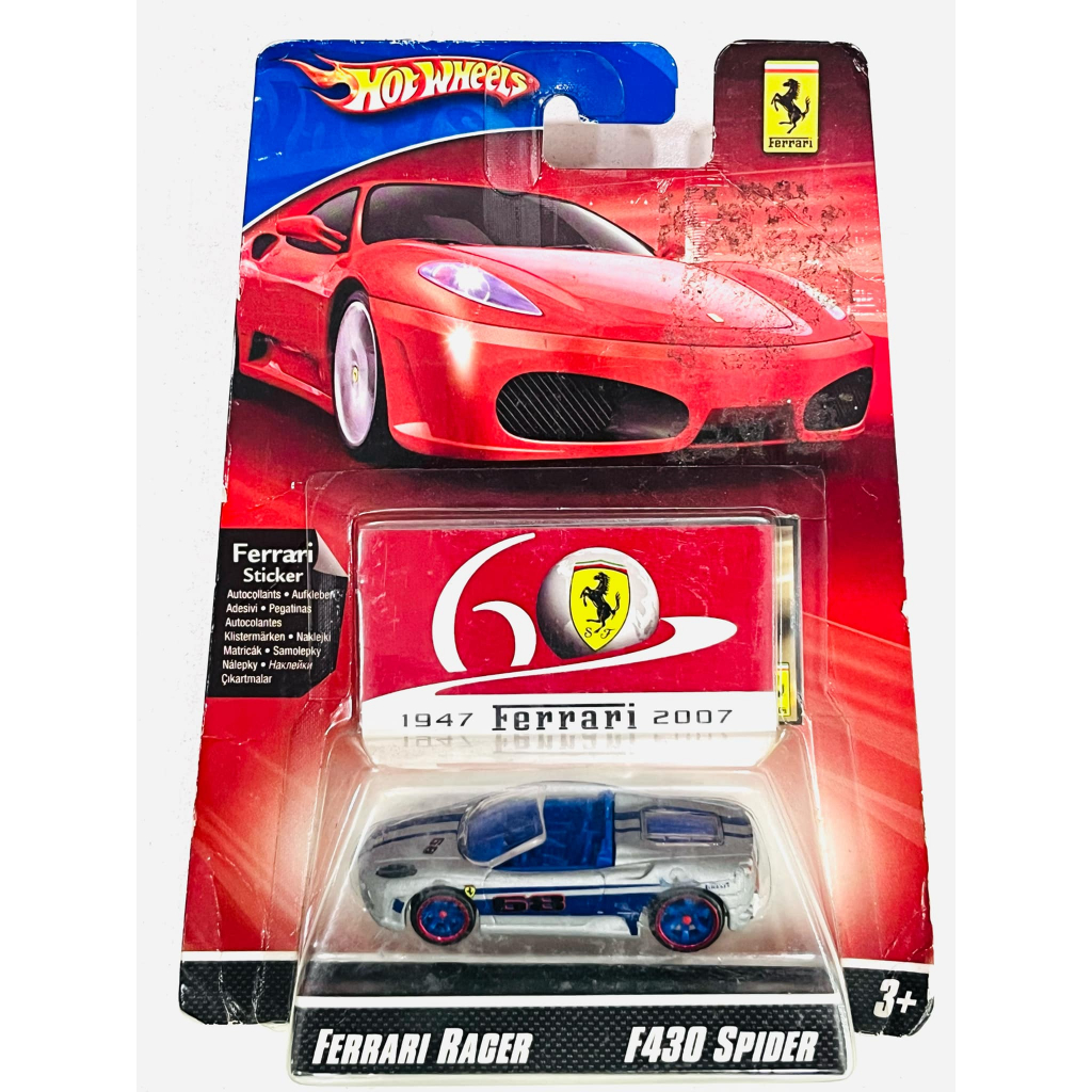 Hot Wheels - Ferrari Racer F430 Spider - 1947 Ferrari 2007 OBS
