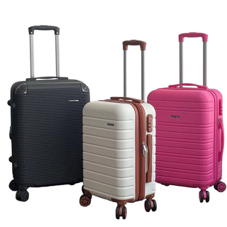 OFERTA! ! !  Mala de Bordo 10KG-Expansível Ziper E Rodinha Dupla Removível  360Grau Cadeado Mala de Viagem em Oferta na Shopee