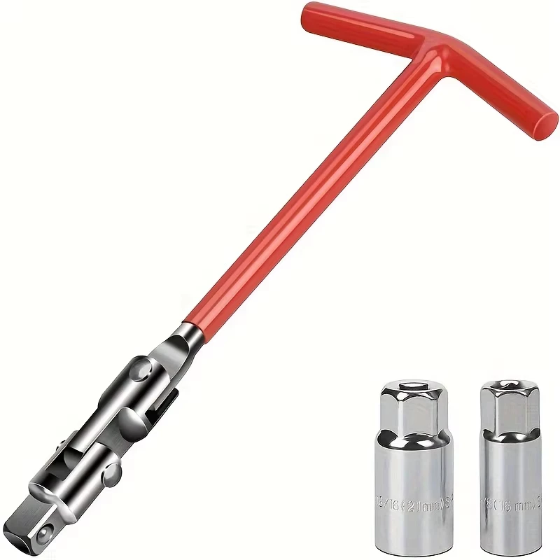 Chave de Vela Universal Articulada 16mm/21mm para Carros e Motos