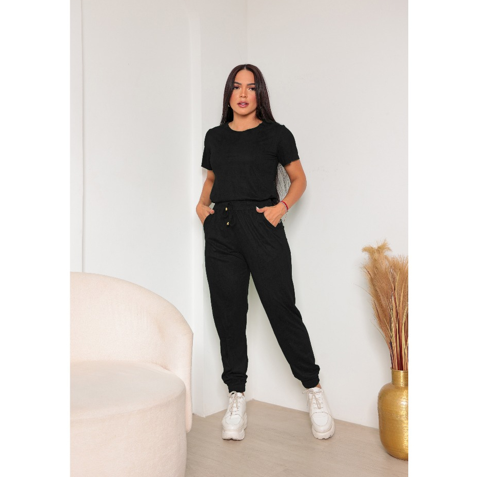 Conjunto Feminino Estampado - Rosa Chiclé - Moda Feminina A Partir De R$15