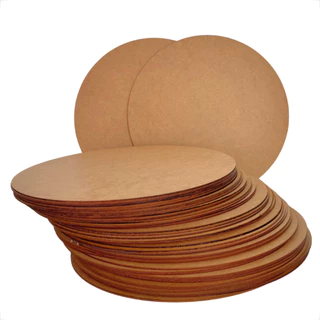 Jogo Americano Sousplat Base Mdf Cru 50 Unidades 35cm Kit Suplat