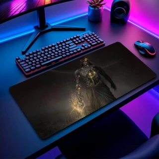Mouse Pad Elder Rin Gamer Antiderrapante Grande Diversas Estampas Personalizado 90x40 M760