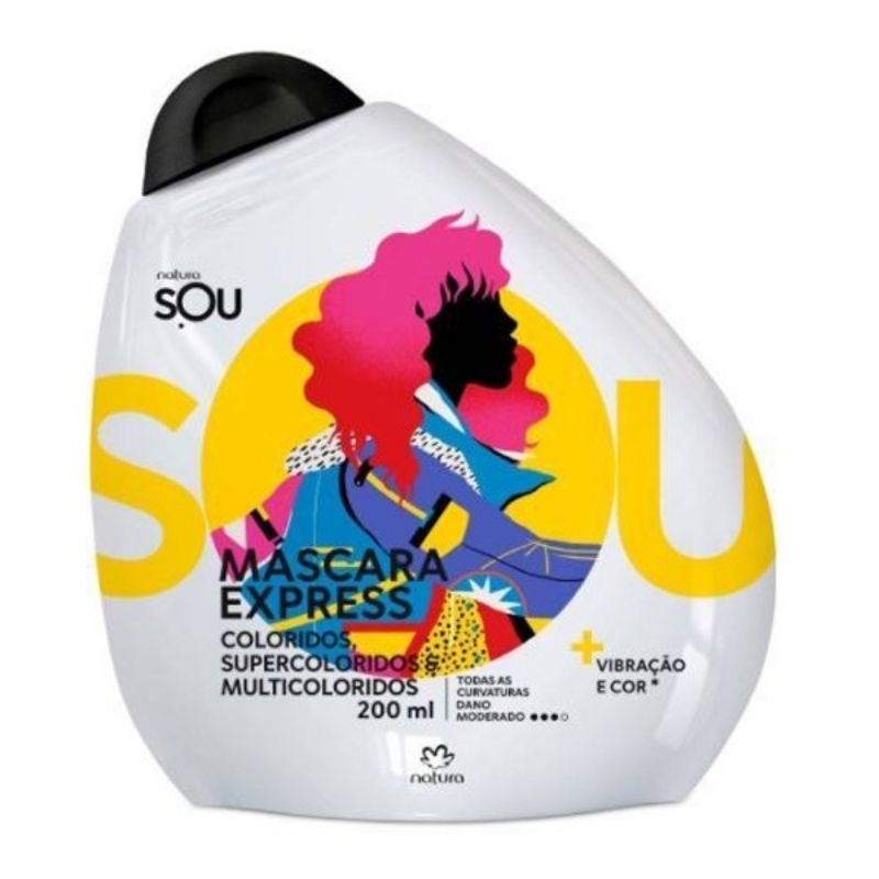 Máscara cabelos coloridos Sou 200ml - Natura | Shopee Brasil