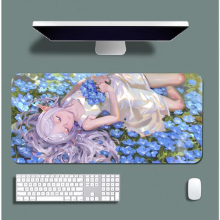 Mouse Pad Gamer Borda Costurada Estampas de Animes Recentes para Desktop 2