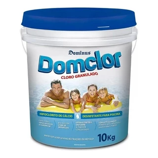 Cloro Granulado Hipoclorito Granulado 65% DomClor 10KG