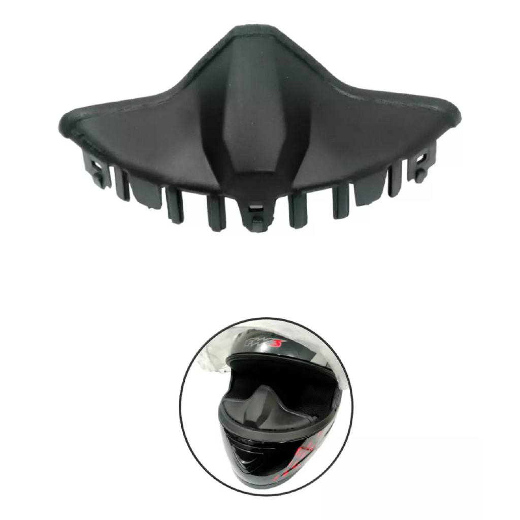 Narigueira Universal Alta Lisa Capacete Fw3 Ebf Axxis Hjc | Shopee Brasil