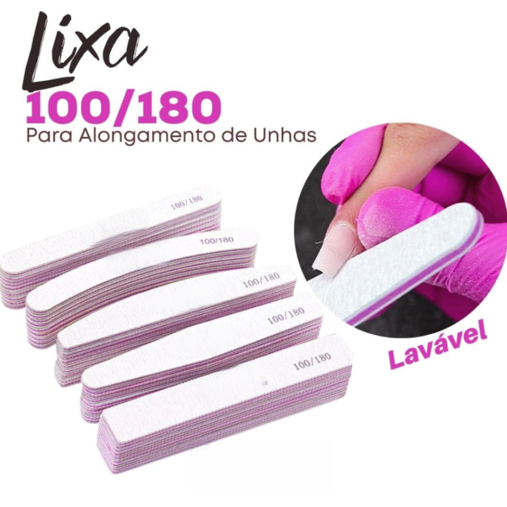 Lixas Para Unha Gel Acrigel Unhas de Gel Unidade Banana Bomerang Caixao ...