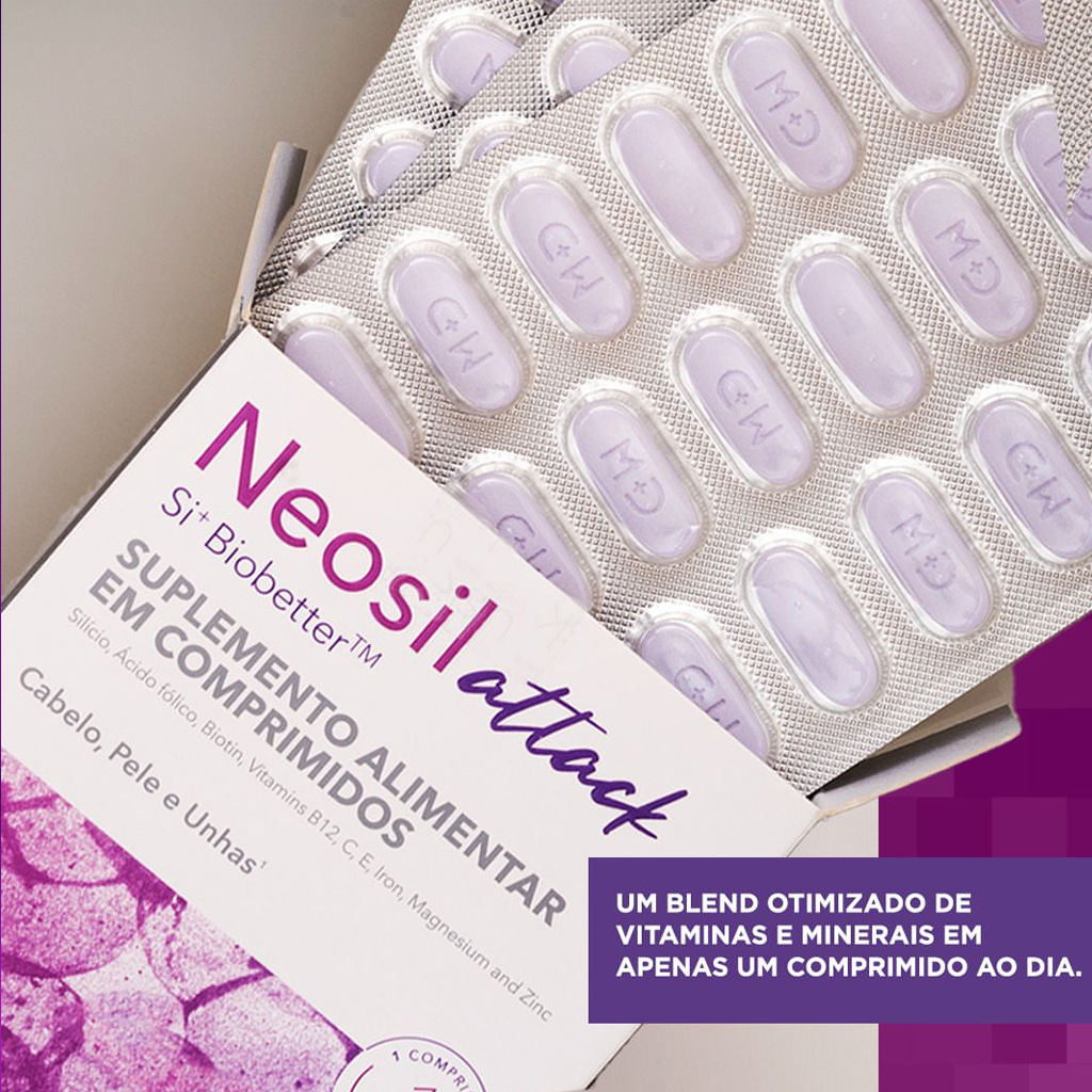Neosil Attack C/90 comprimidos | Shopee Brasil