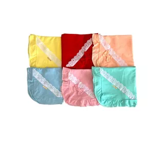 Manta de bebe kit c/2 100% algodão menina e menino em Oferta na Shopee