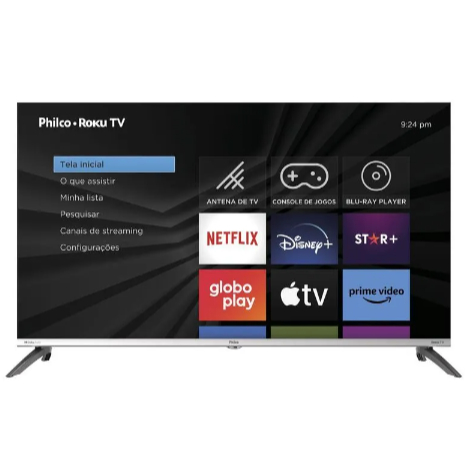 Smart TV 42” Philco PTV42M9GR2CMB LED Roku TV