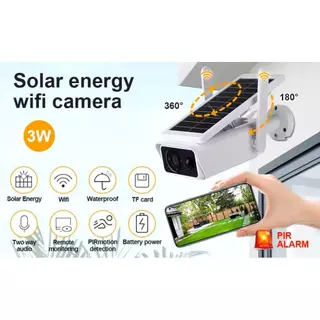 Câmera de Segurança Externa IP Wifi HD Prova D'gua Energia solar com Bateria Embutido/Alarme PIR Com Energia Solar em Oferta na Shopee
