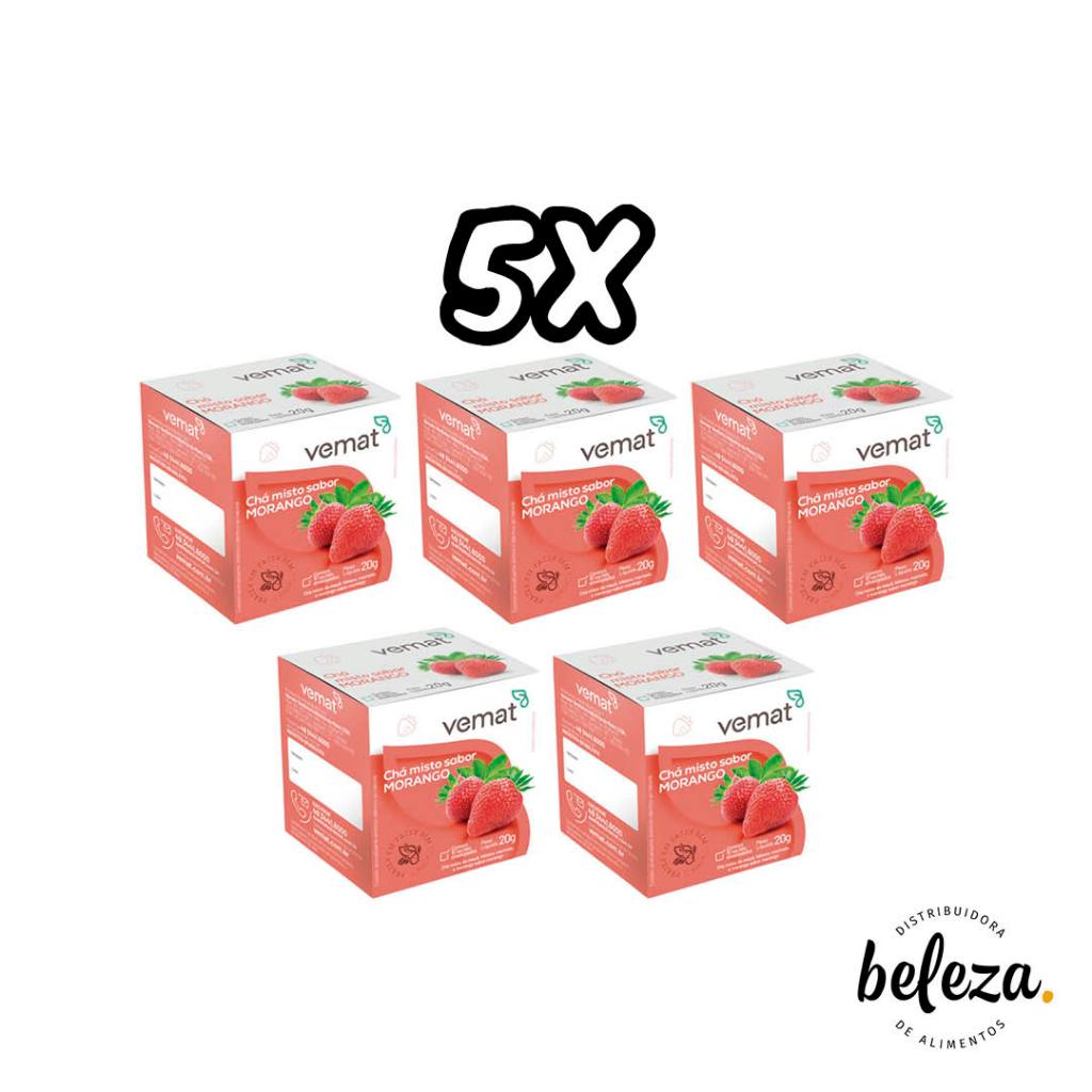 Kit 5 Chás c/ 10 Unidades em Cada - Vemat | Shopee Brasil