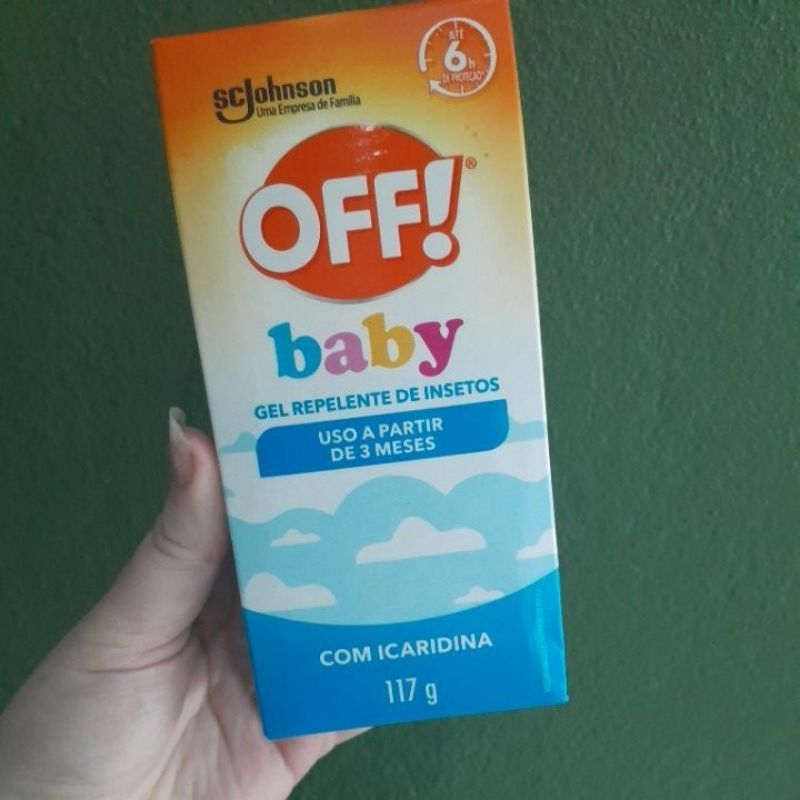 Repelente de Insetos Off! Gel Baby 117g | Shopee Brasil