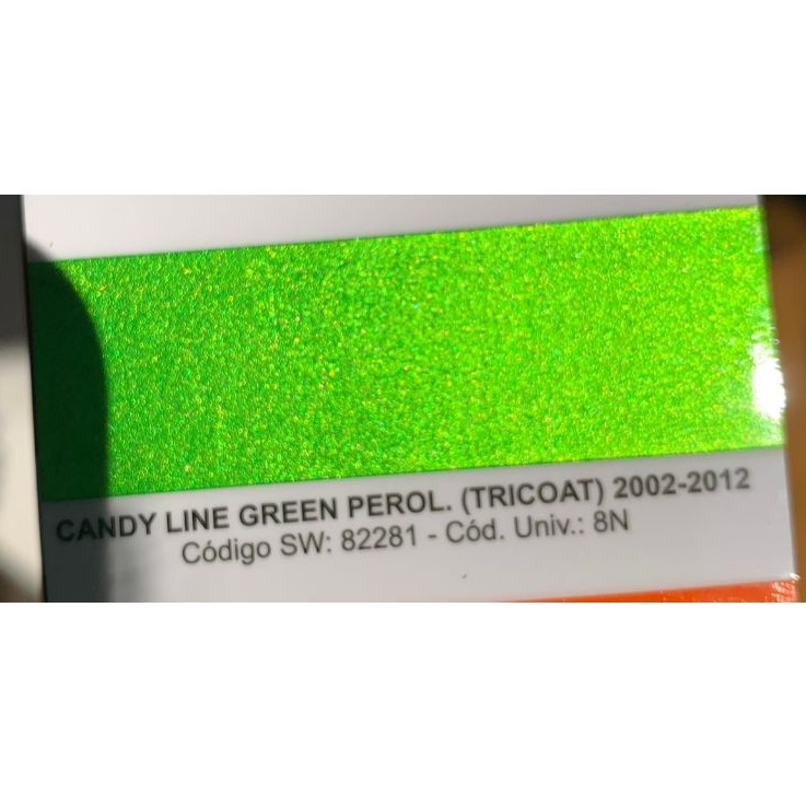 Tinta automotiva base poliester CANDY LINE GREEN KAWAZAKI