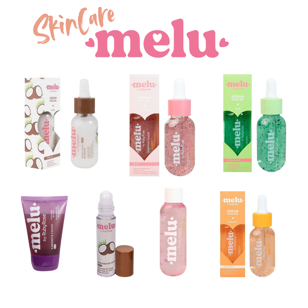 Monte Seu Kit Skincare Melu by Ruby Rose Cuidado Facial Hidratante